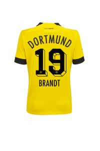 Borussia Dortmund Julian Brandt #19 Fotballdrakt Hjemme Klær Dame 2022-23 Korte ermer